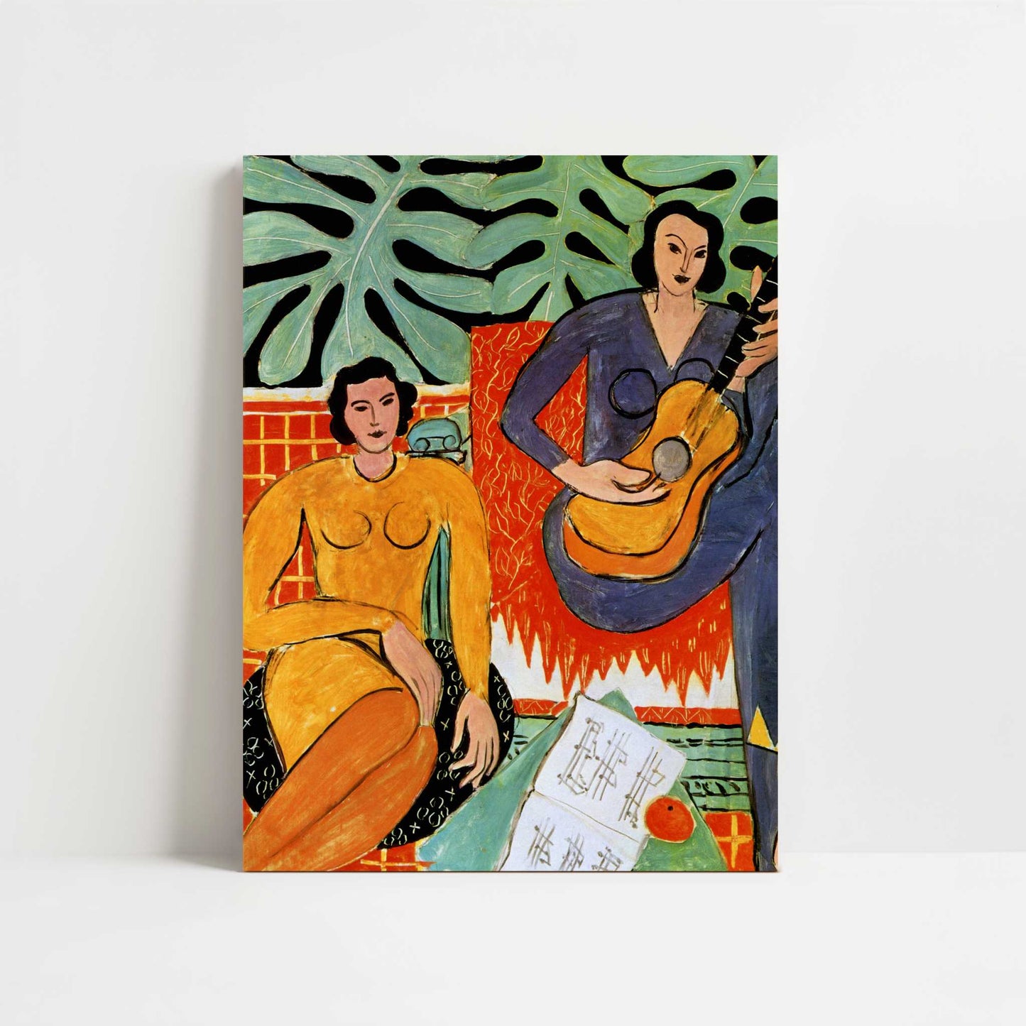 Music (1939) by Henri Matisse – Art Print - Unframed art print