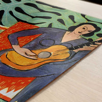 Music (1939) by Henri Matisse – Art Print - Close-up detail of the art print