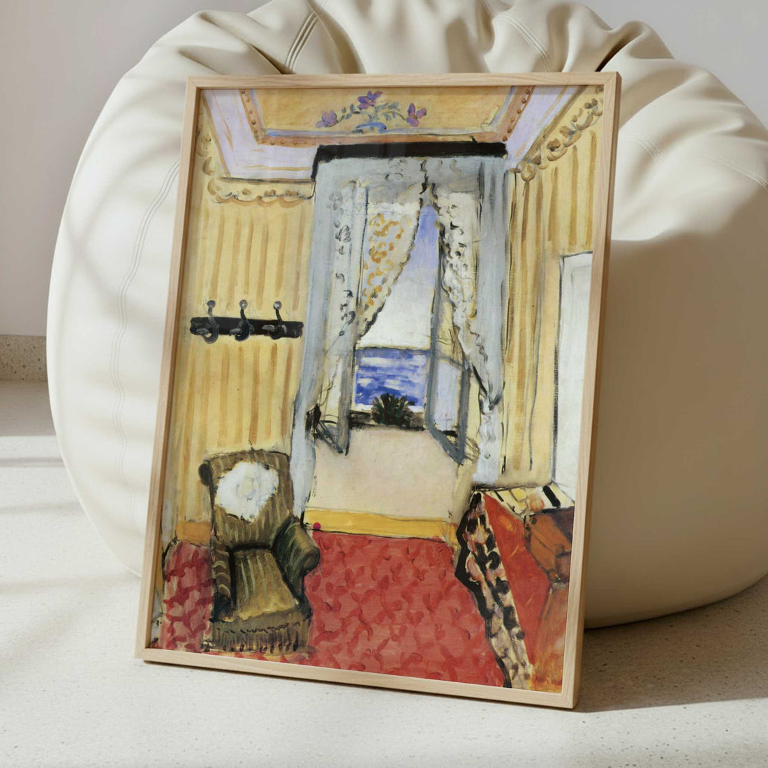 My Room at the Beau-Rivage (1918) by Henri Matisse – Art Print - Interior inspiration