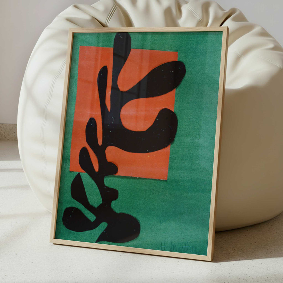 Negro Boxer (1947) by Henri Matisse – Art Print - Interior inspiration