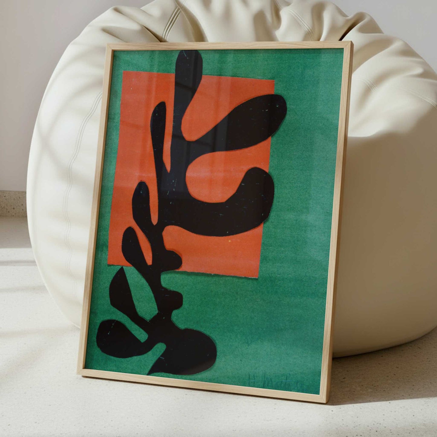 Negro Boxer (1947) by Henri Matisse – Art Print - Interior inspiration