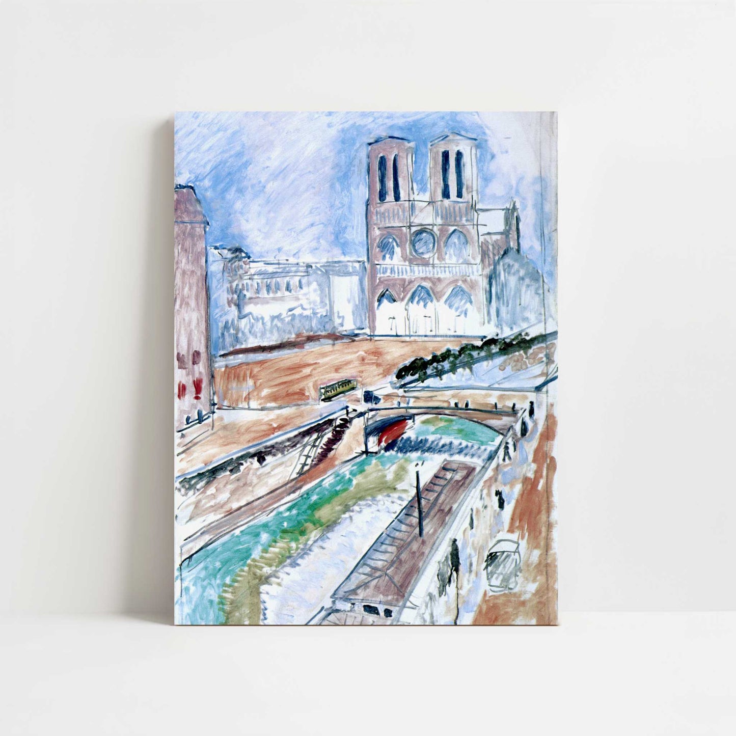 Notre Dame (1914) by Henri Matisse – Art Print - Unframed art print
