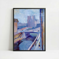 Notre Dame in the Afternoon (1902) by Henri Matisse – Art Print - Art print in black frame