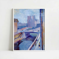 Notre Dame in the Afternoon (1902) by Henri Matisse – Art Print - Art print in white frame