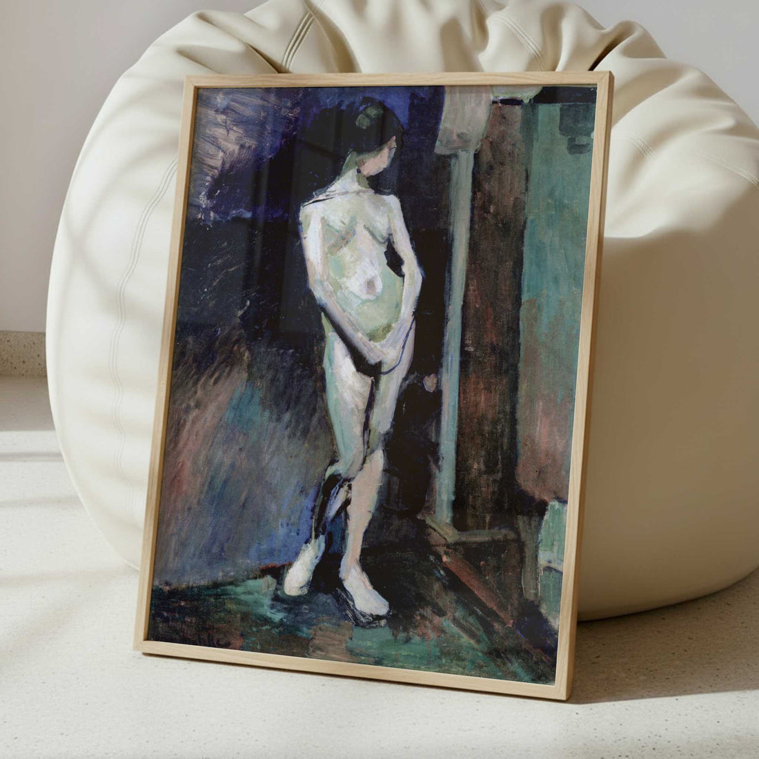 Nude Study in Blue (1899-1900) by Henri Matisse – Art Print - Interior inspiration