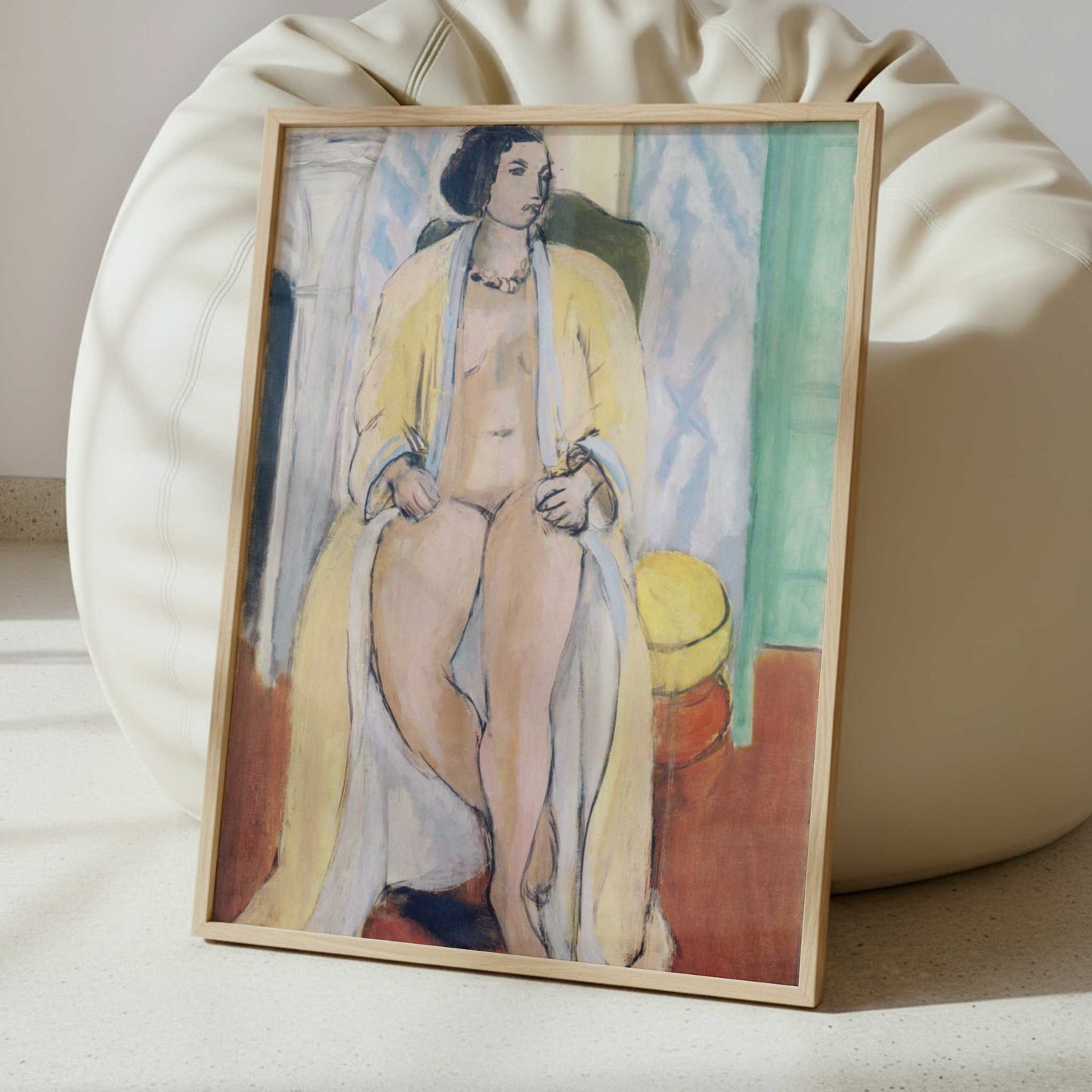 Nude in a Robe (1933–4) by Henri Matisse – Art Print - Interior inspiration