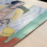 Nude in a Robe (1933–4) by Henri Matisse – Art Print - Close-up detail of the art print
