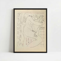Framed Canvas - Framed canvas in black frame