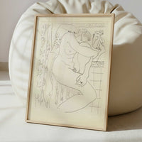 Nude Sketch (1935) by Henri Matisse – Art Print - Interior inspiration