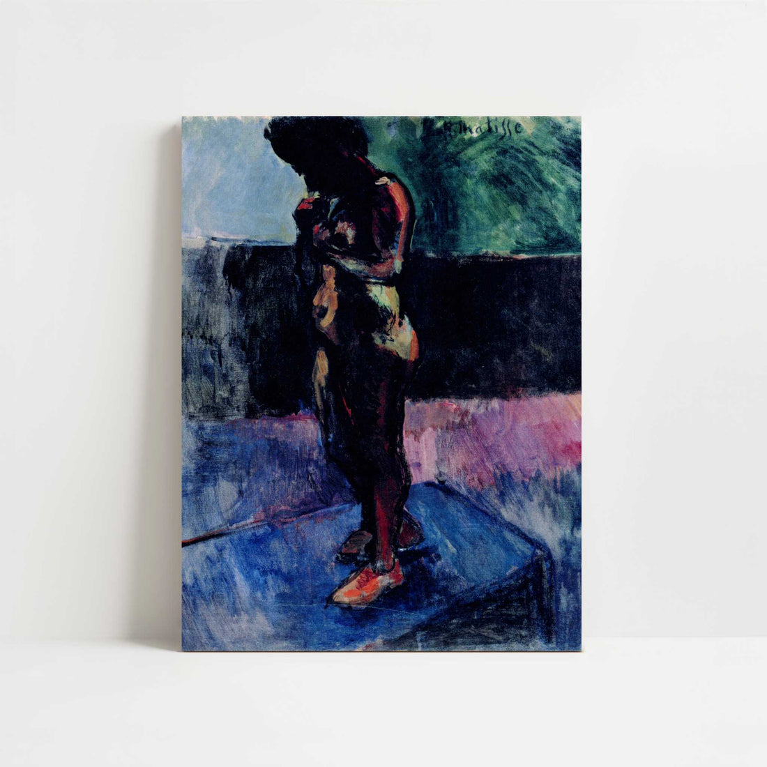 Nude with Pink Shoes (1900) by Henri Matisse – Art Print - Unframed art print