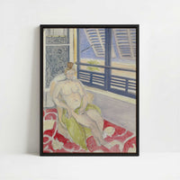 Framed Canvas - Framed canvas in black frame