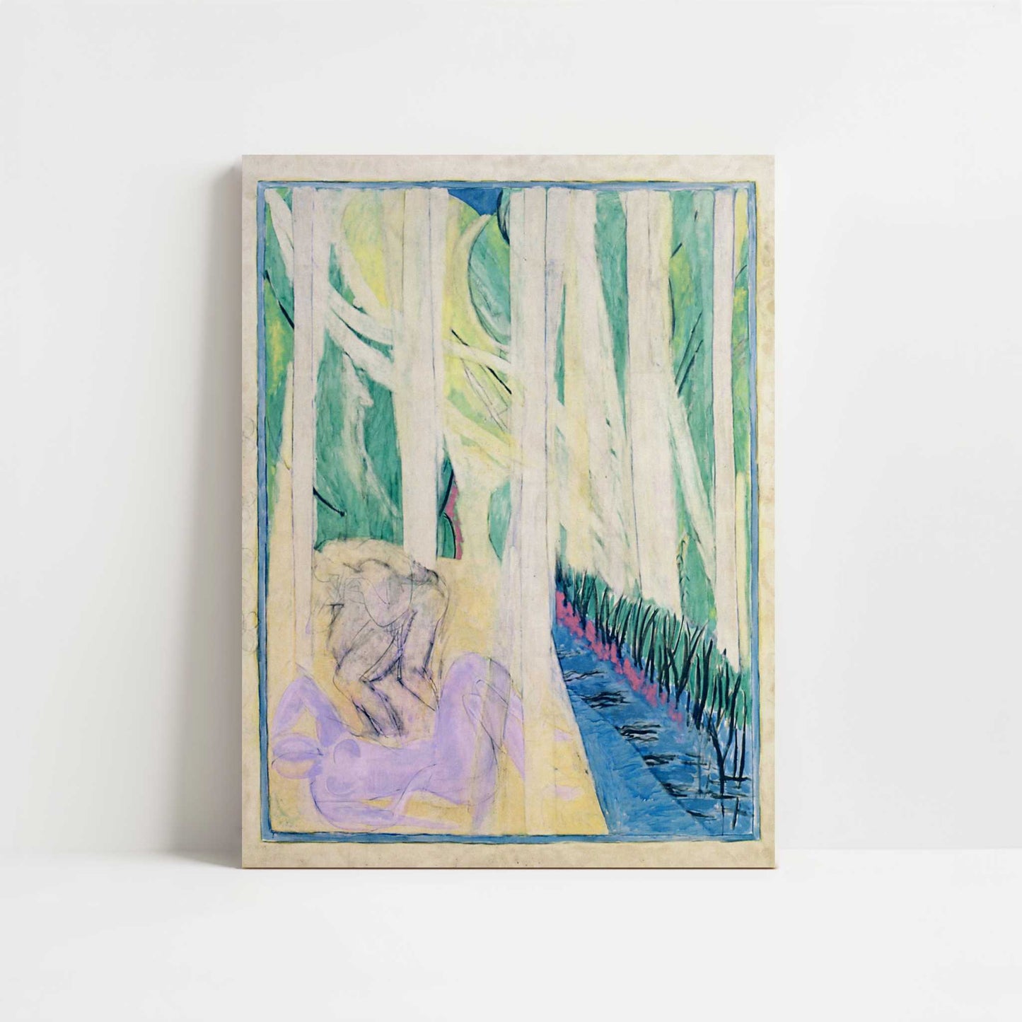 Nymph in the Forest (1935-43) by Henri Matisse – Art Print - Unframed art print