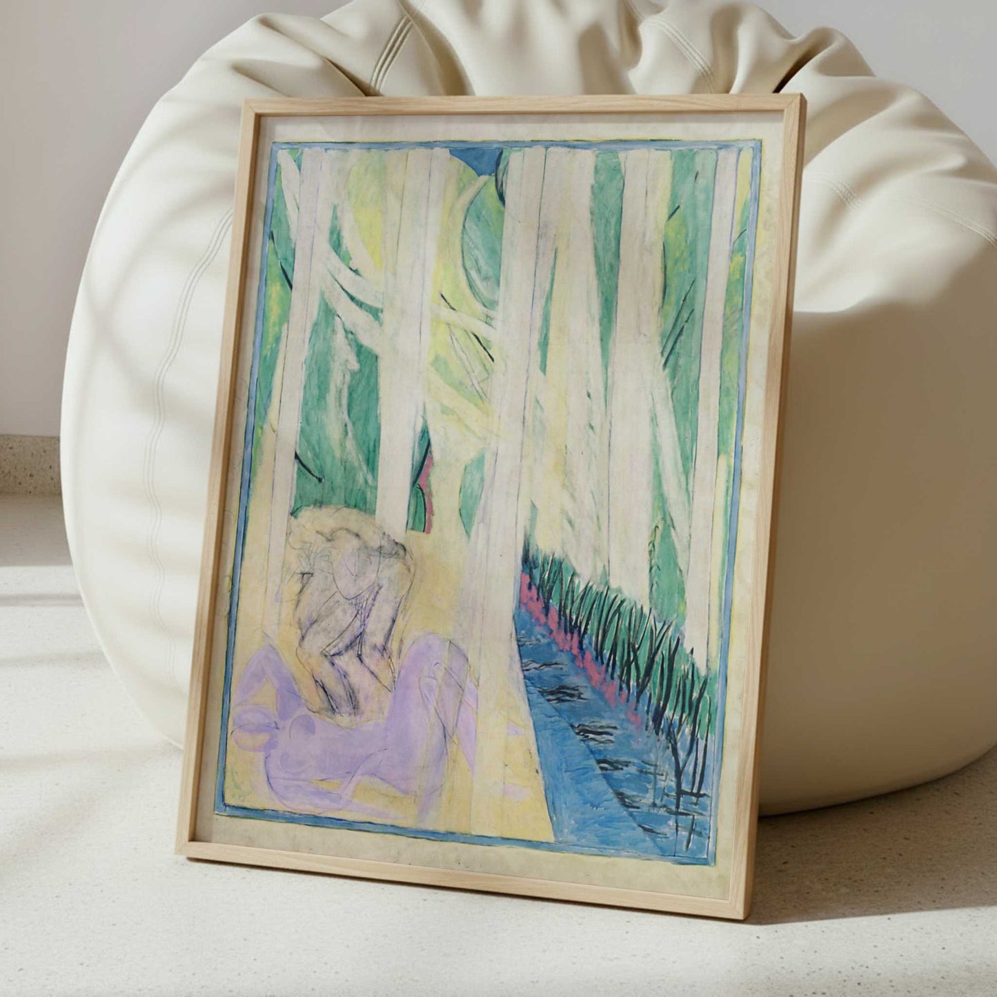 Nymph in the Forest (1935-43) by Henri Matisse – Art Print - Interior inspiration