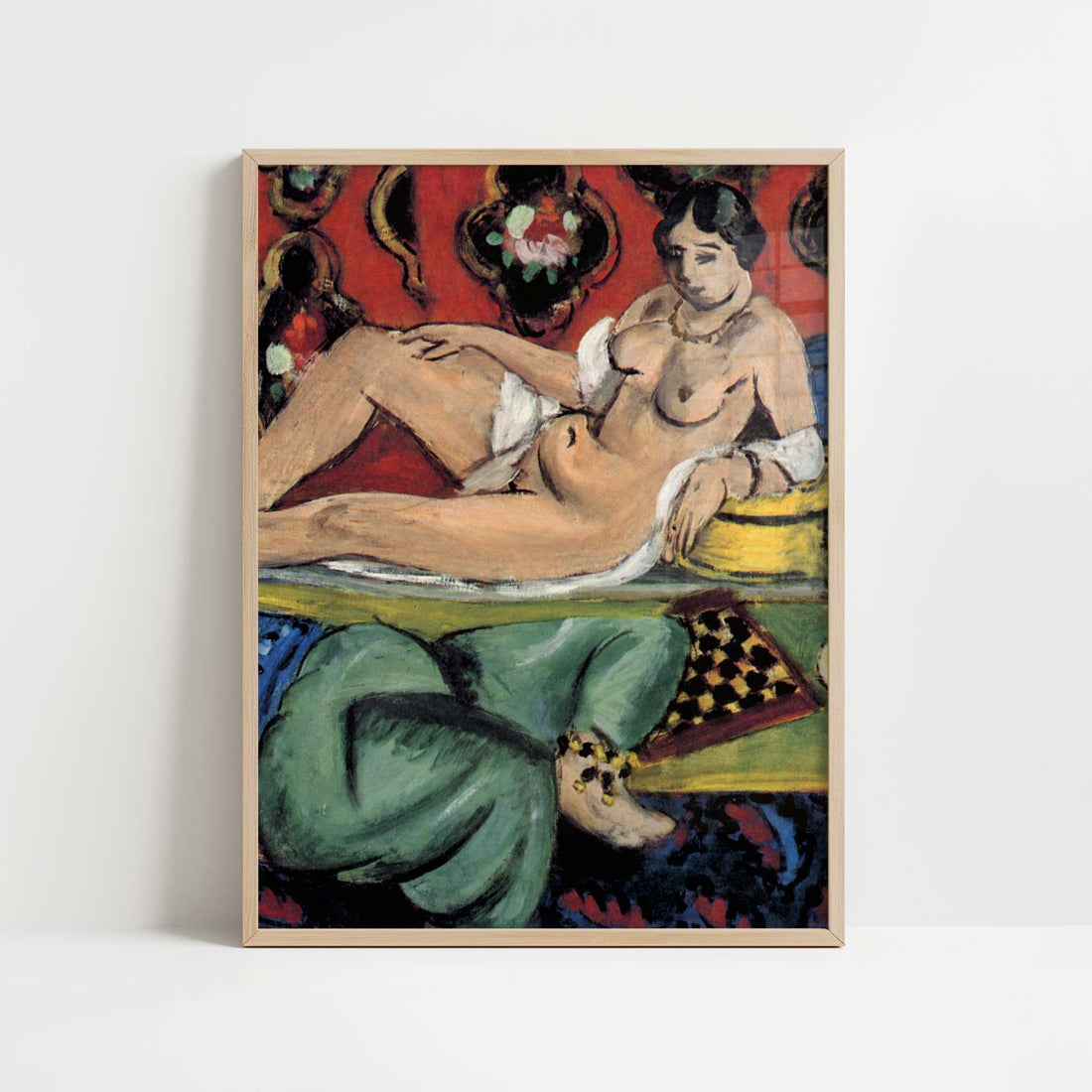 Odalisques (1928) by Henri Matisse – Art Print - Art print in oak frame