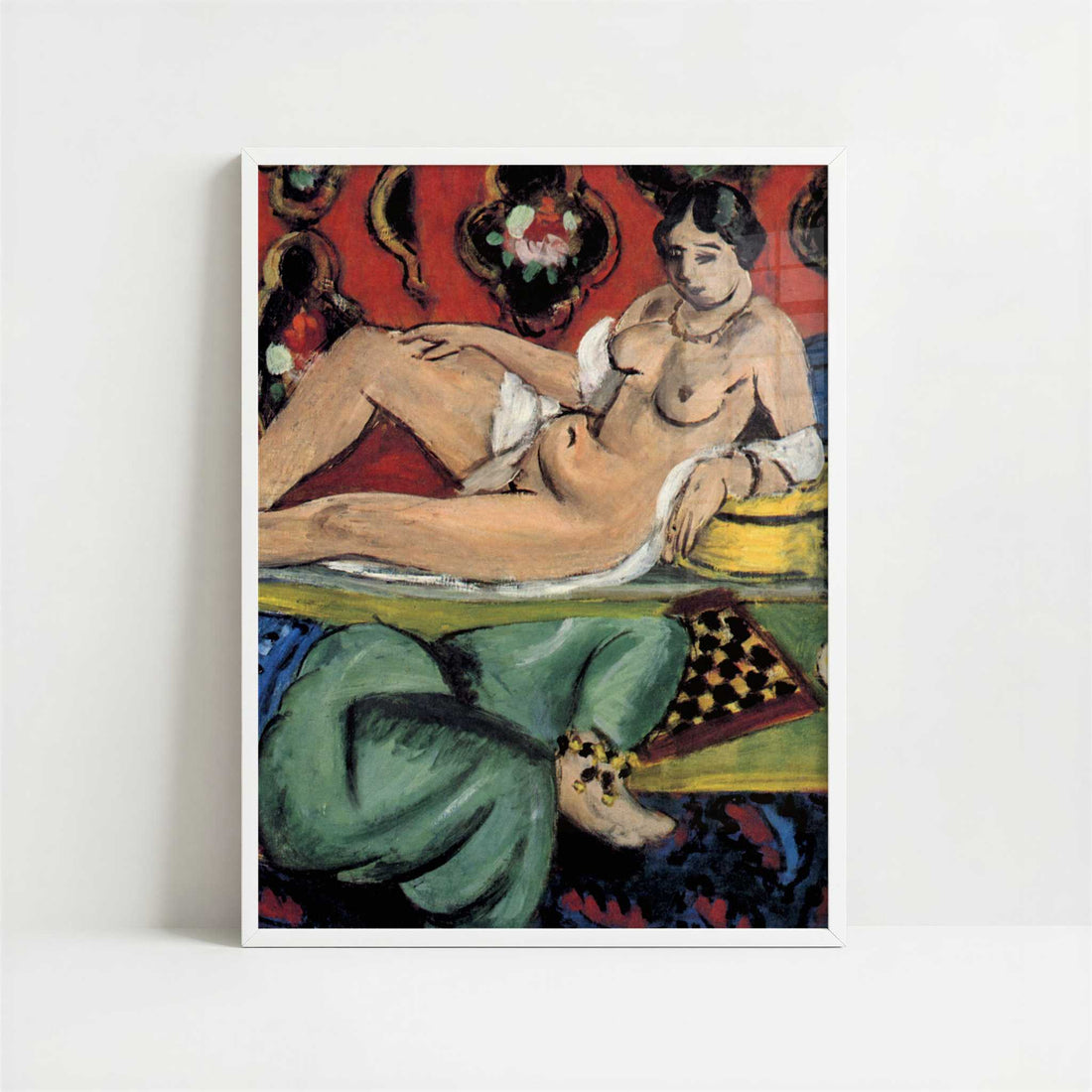 Odalisques (1928) by Henri Matisse – Art Print - Art print in white frame