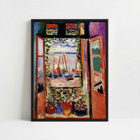 Framed Canvas - Framed canvas in black frame