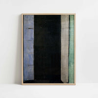 Open Window, Collioure (1914) by Henri Matisse – Art Print - Art print in oak frame