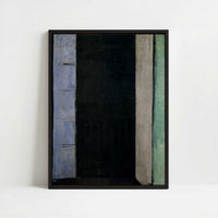 Framed Canvas - Framed canvas in black frame