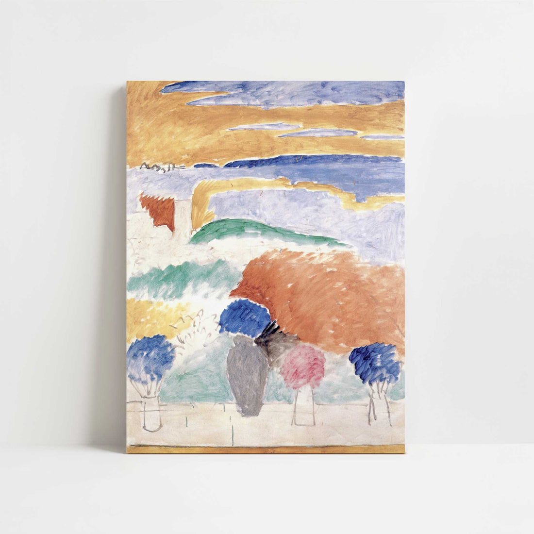 Open Window at Tangier (1913) by Henri Matisse – Art Print - Unframed art print