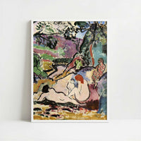 Pastoral (1905) by Henri Matisse – Art Print - Art print in white frame