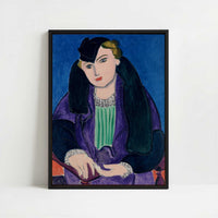 Framed Canvas - Framed canvas in black frame