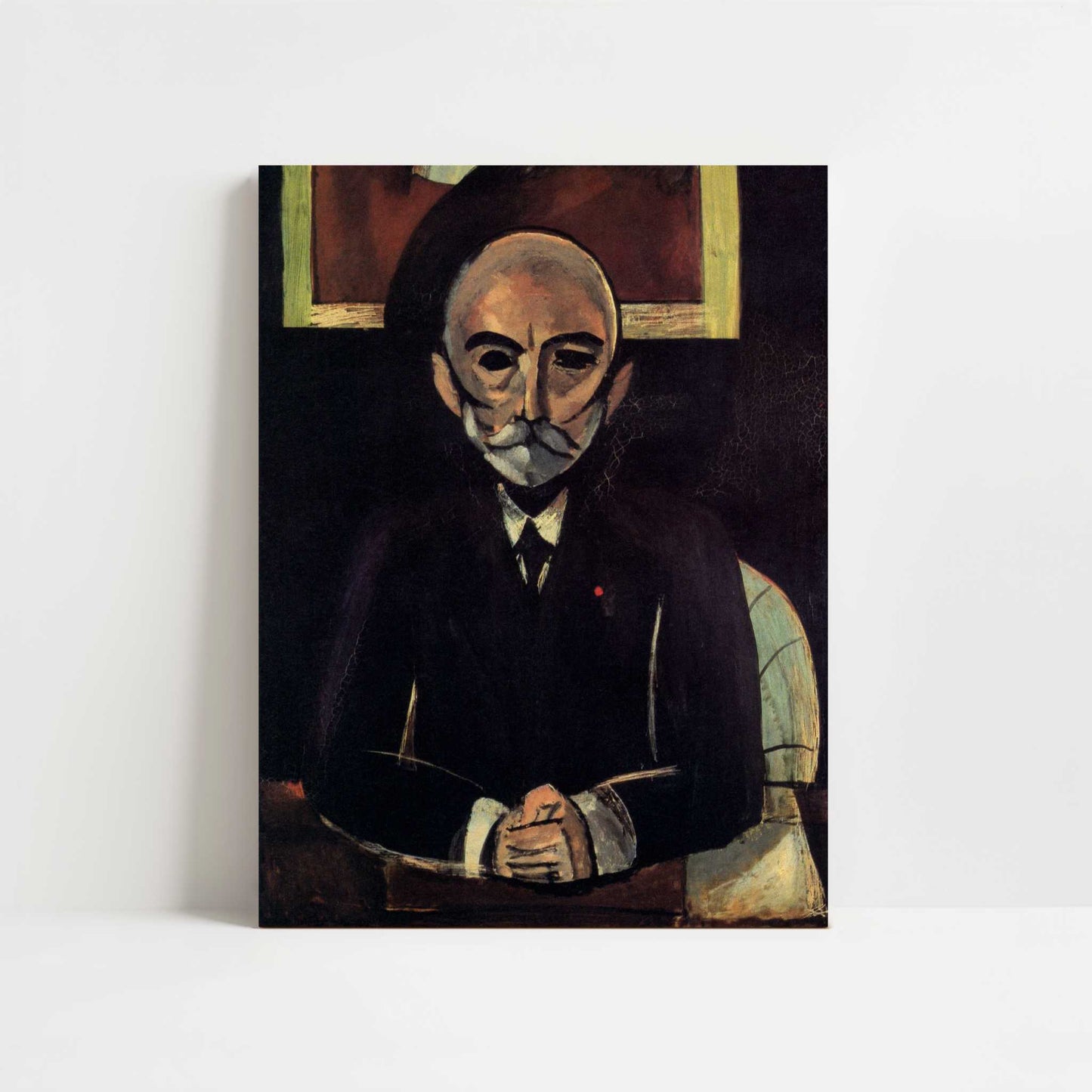 Portrait of Auguste Pellerin (1916) by Henri Matisse – Art Print - Unframed art print