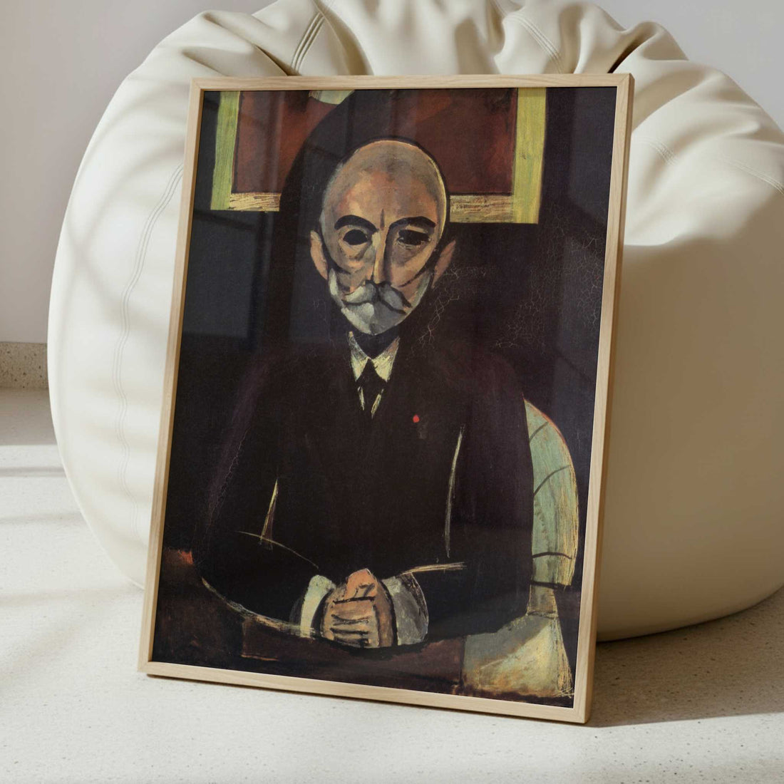 Portrait of Auguste Pellerin (1916) by Henri Matisse – Art Print - Interior inspiration