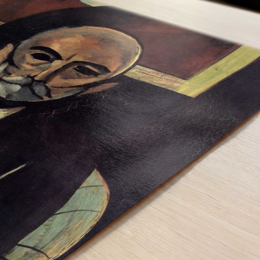 Portrait of Auguste Pellerin (1916) by Henri Matisse – Art Print - Close-up detail of the art print