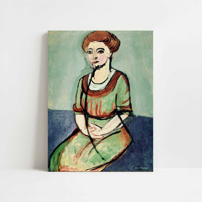 Portrait of Olga Merson (1911) by Henri Matisse – Art Print - Unframed art print