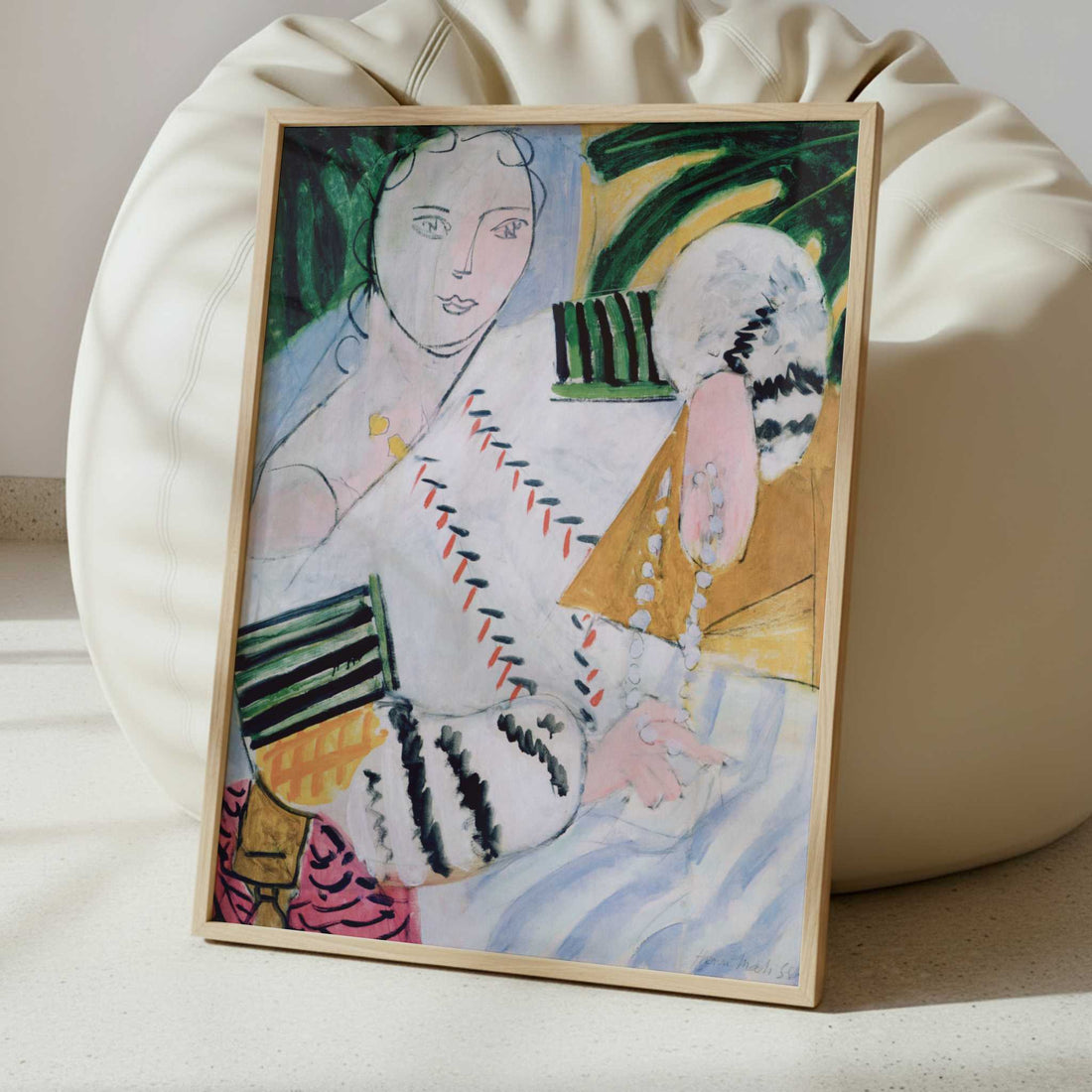 Romanian Blouse (1937) by Henri Matisse – Art Print - Interior inspiration