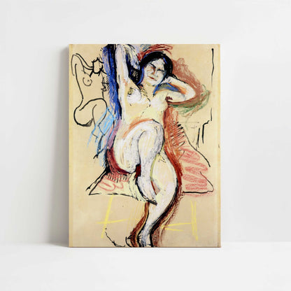 Seated Nude (1906) by Henri Matisse – Art Print - Unframed art print