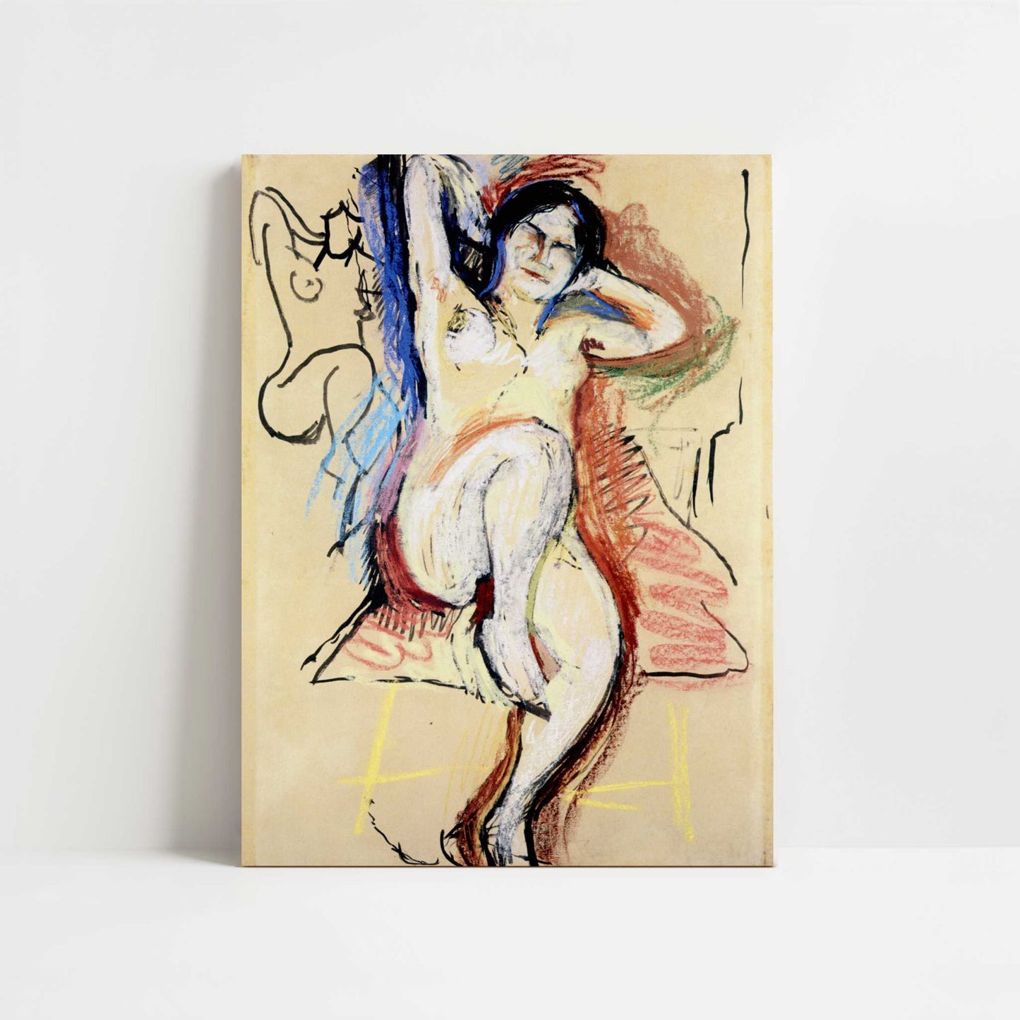 Seated Nude (1906) by Henri Matisse – Art Print - Unframed art print