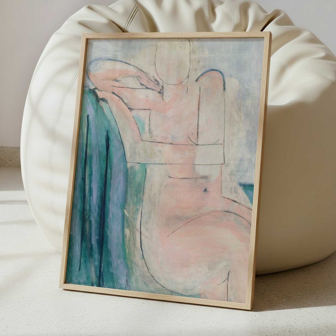 Seated Pink Nude (1935-36) by Henri Matisse – Art Print - Interior inspiration