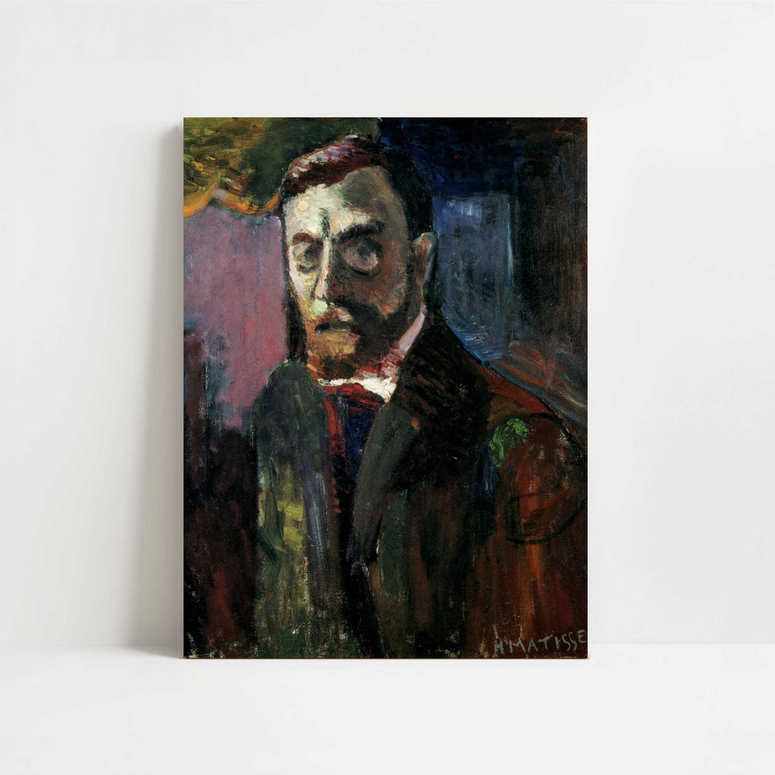Self-portrait (1900) by Henri Matisse – Art Print - Unframed art print