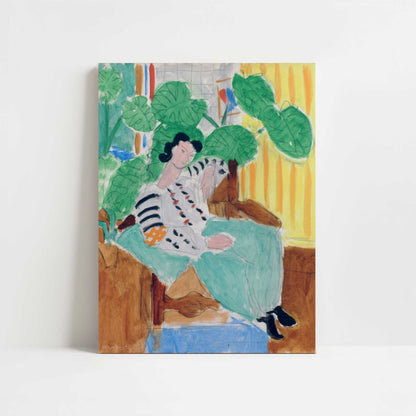 Small Romanian Blouse with Foliage (1938) by Henri Matisse – Art Print - Unframed art print