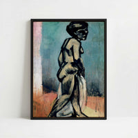 Framed Canvas - Framed canvas in black frame