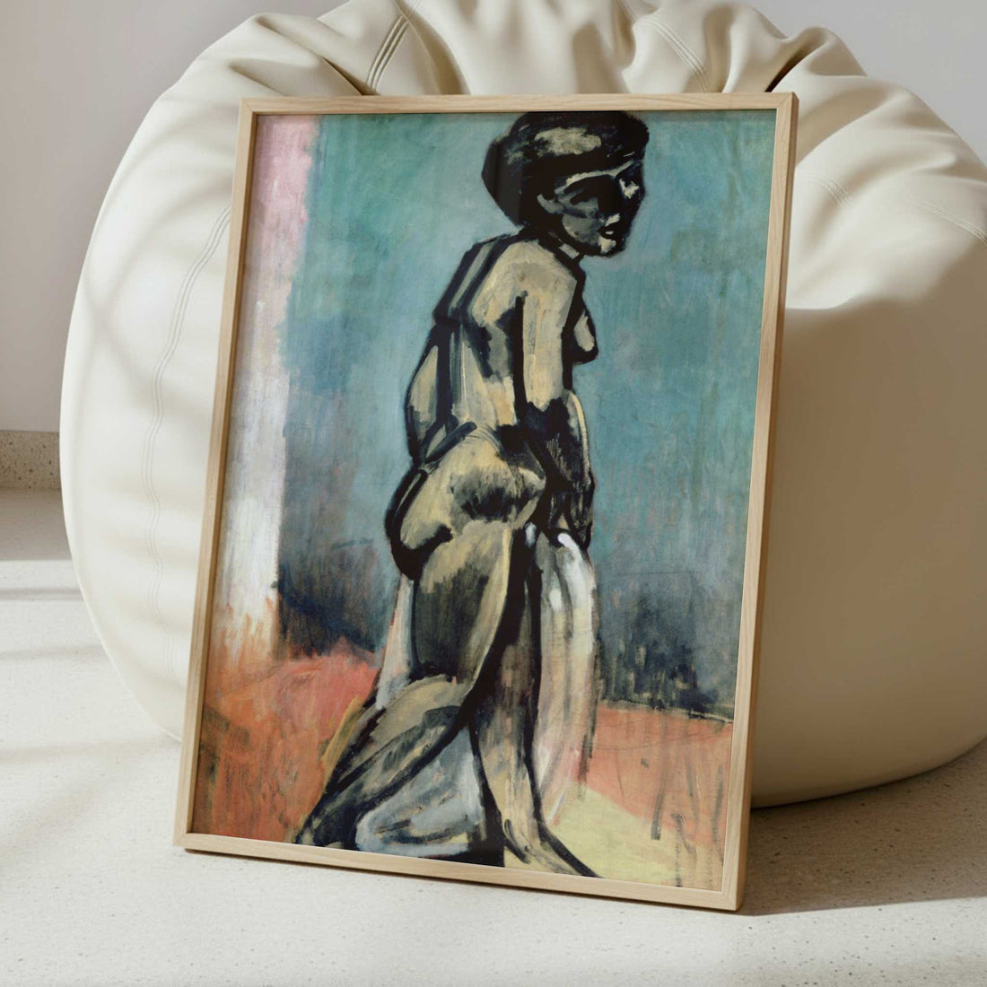 Standing Nude (1907) by Henri Matisse – Art Print - Interior inspiration