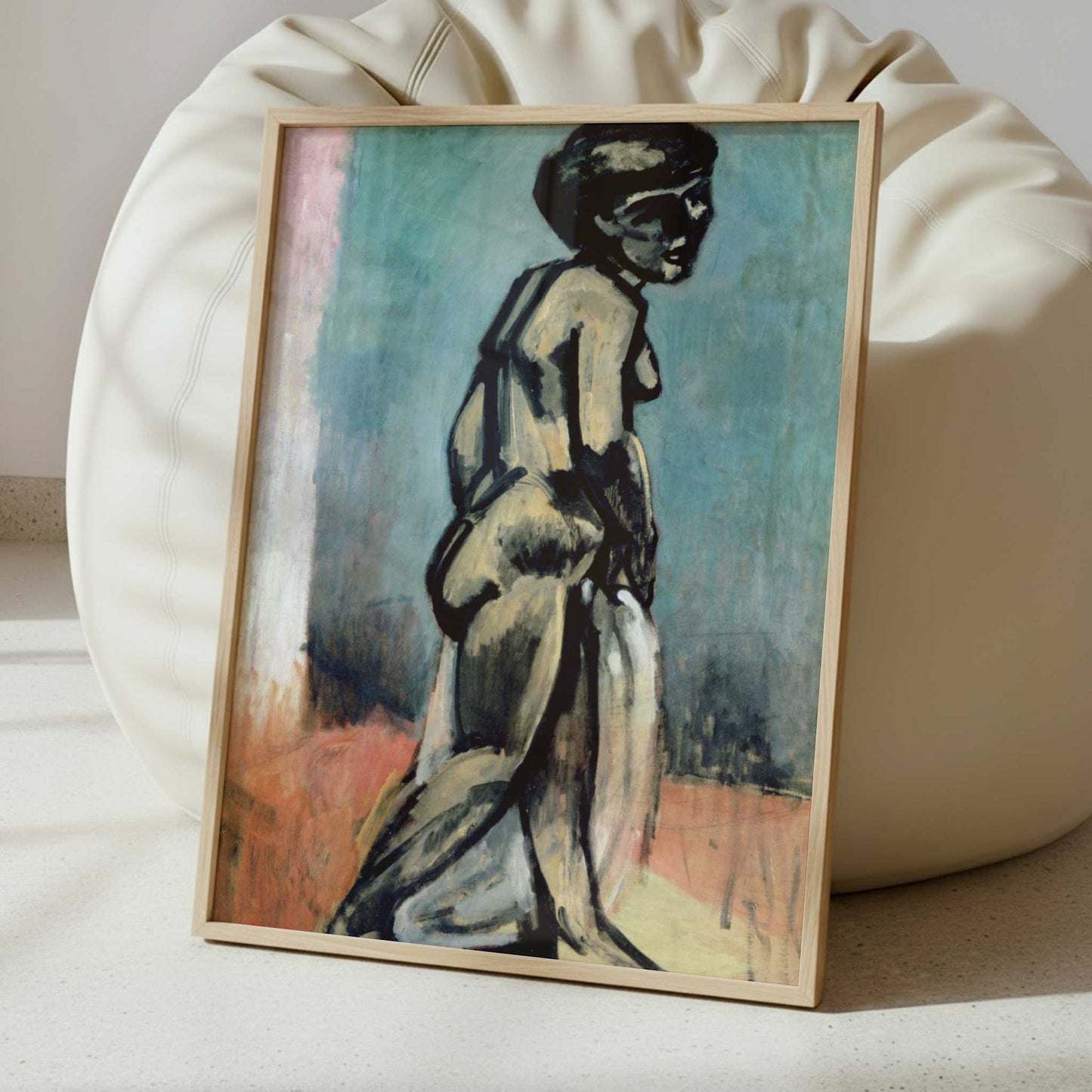 Standing Nude (1907) by Henri Matisse – Art Print - Interior inspiration
