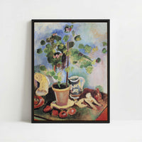 Framed Canvas - Framed canvas in black frame