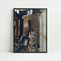 Studio Interior (1903–4) by Henri Matisse – Art Print - Art print in black frame