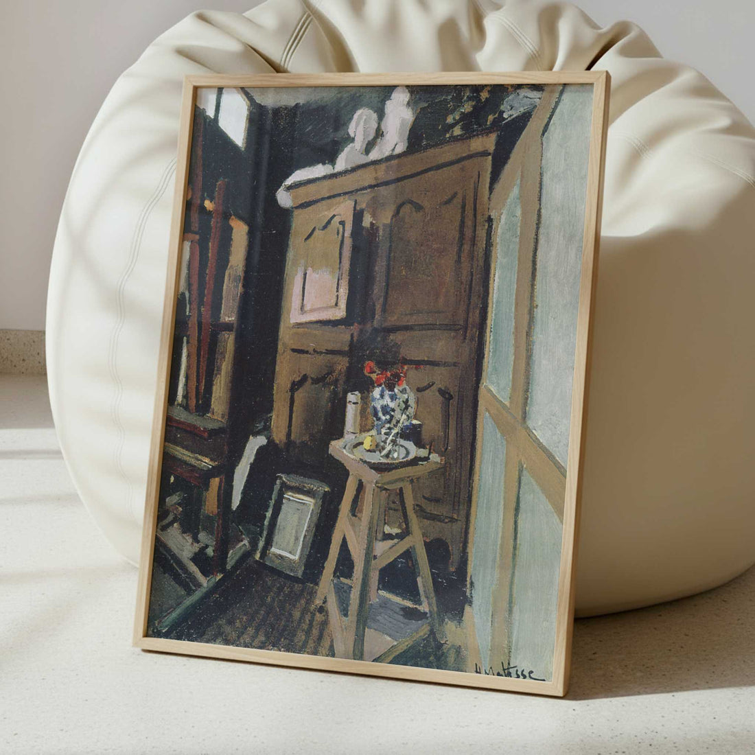 Studio Interior (1903–4) by Henri Matisse – Art Print - Interior inspiration