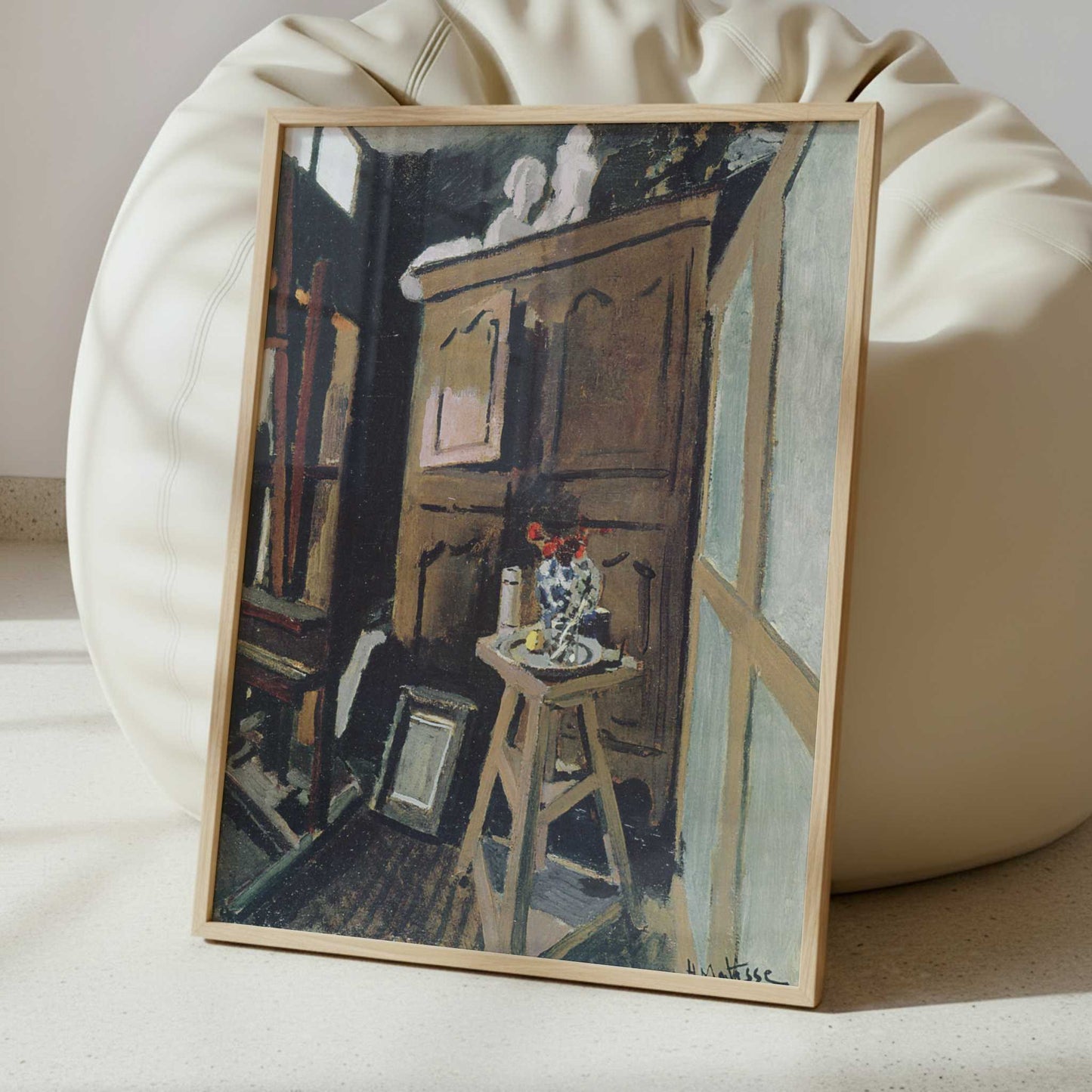 Studio Interior (1903–4) by Henri Matisse – Art Print - Interior inspiration