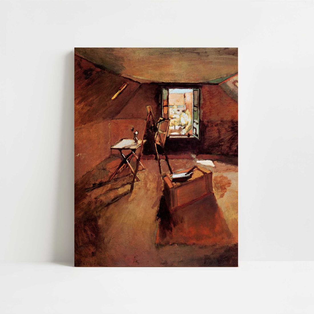 Studio under the Eaves (1903) by Henri Matisse – Art Print - Unframed art print