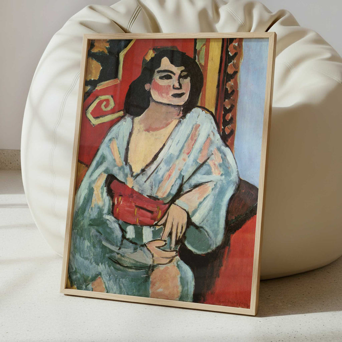 The Algerian Woman (1909) by Henri Matisse – Art Print - Interior inspiration