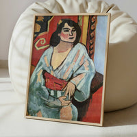 The Algerian Woman (1909) by Henri Matisse – Art Print - Interior inspiration