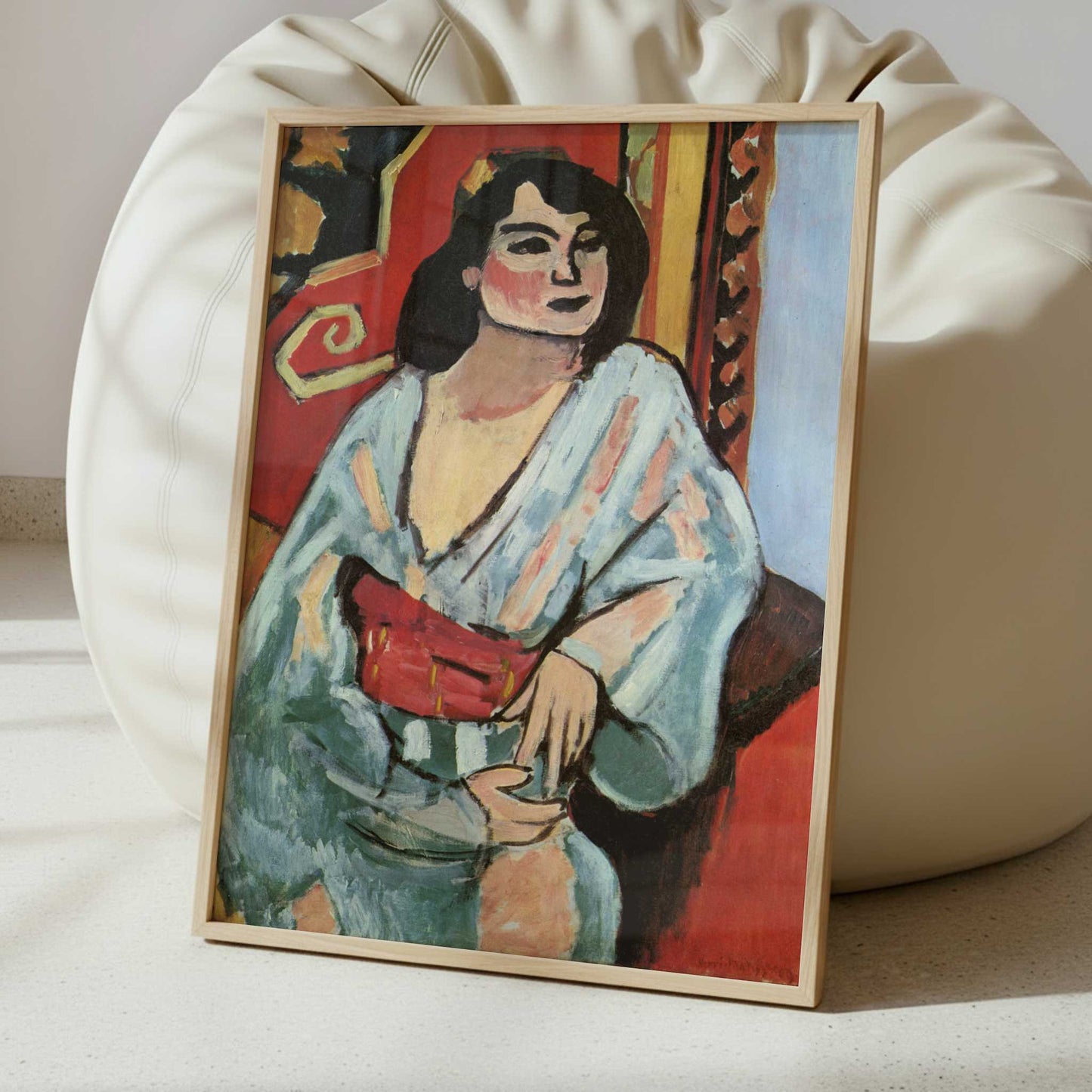 The Algerian Woman (1909) by Henri Matisse – Art Print - Interior inspiration