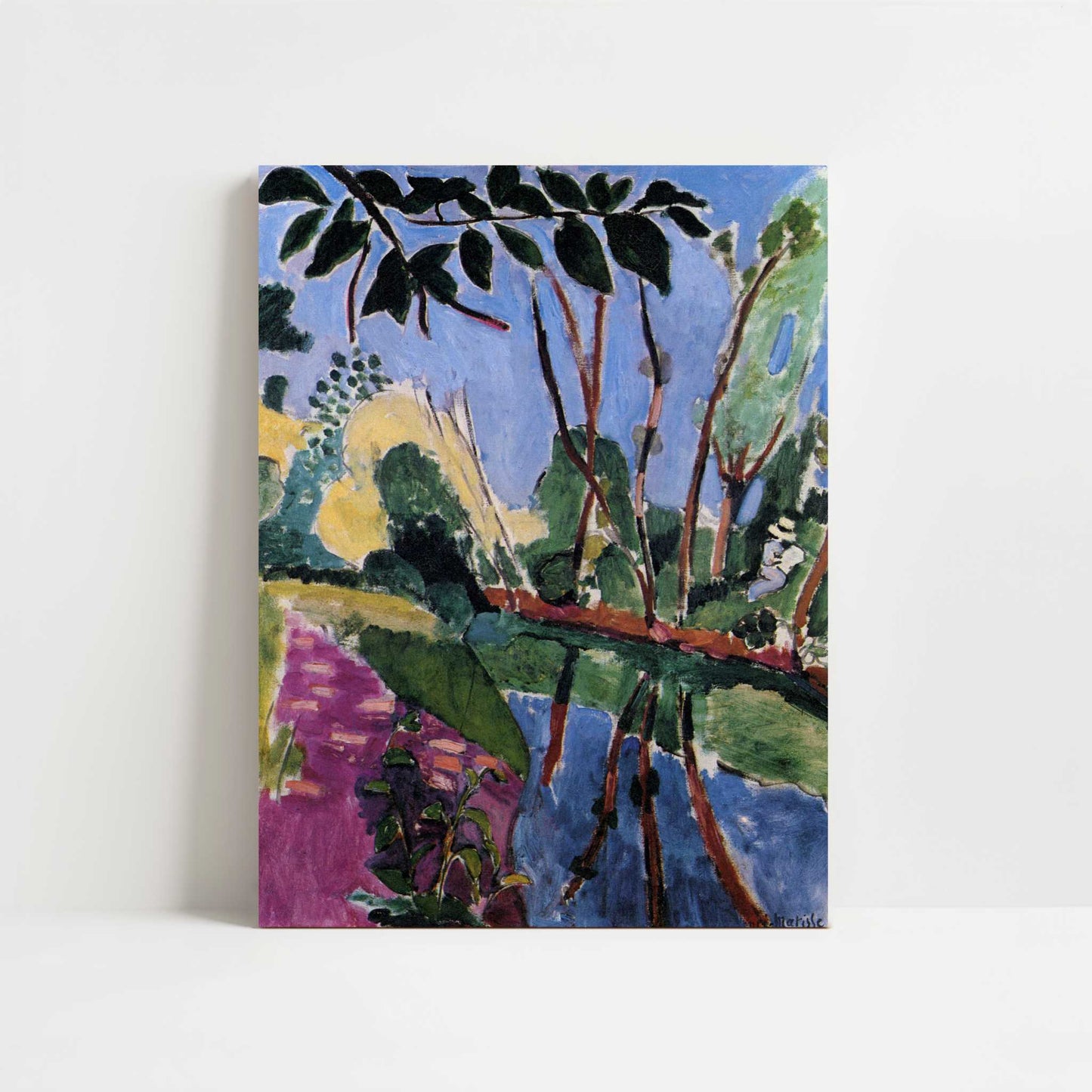 The Bank (1907) by Henri Matisse – Art Print - Unframed art print
