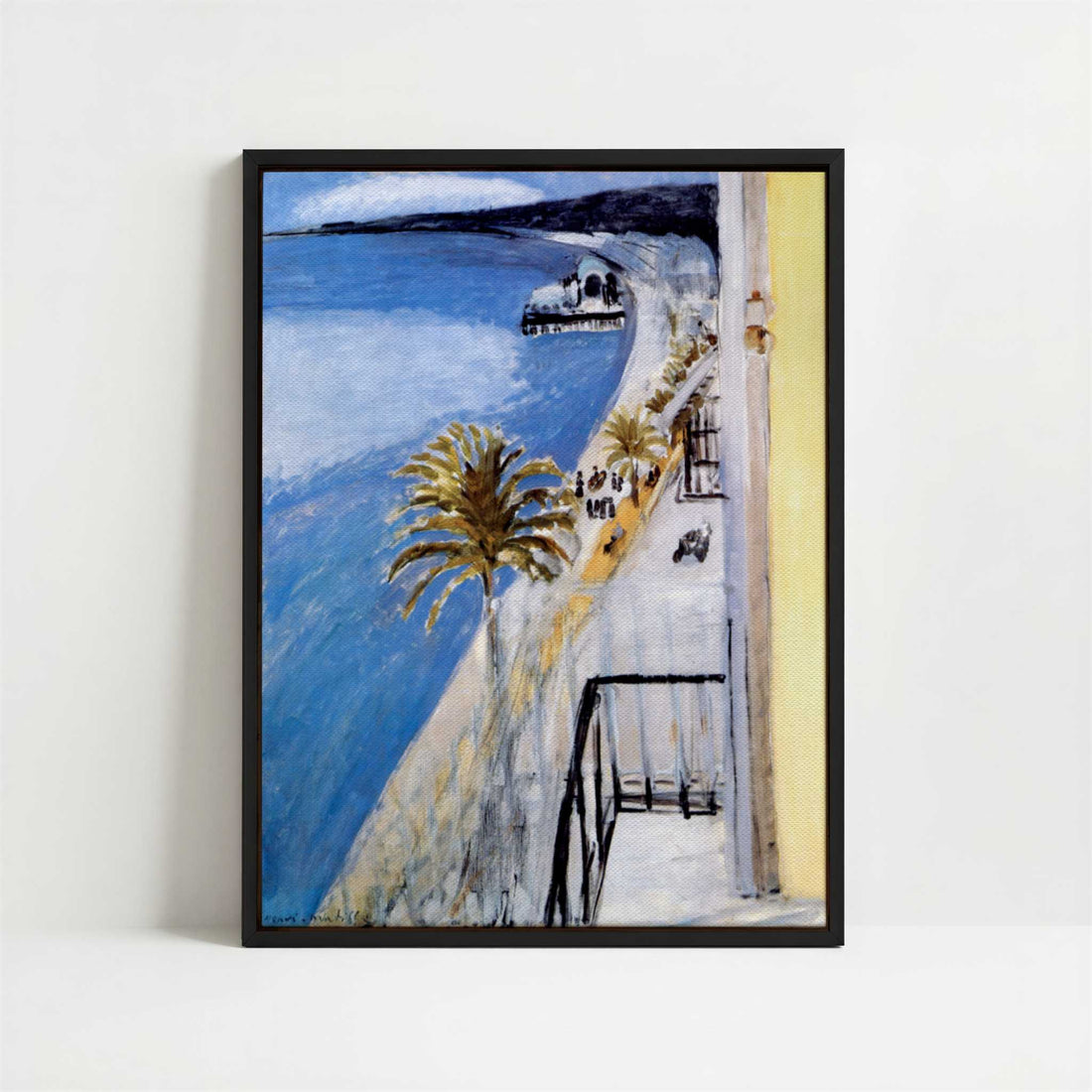 Framed Canvas - Framed canvas in black frame