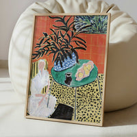 The Black Fern (1948) by Henri Matisse – Art Print - Interior inspiration