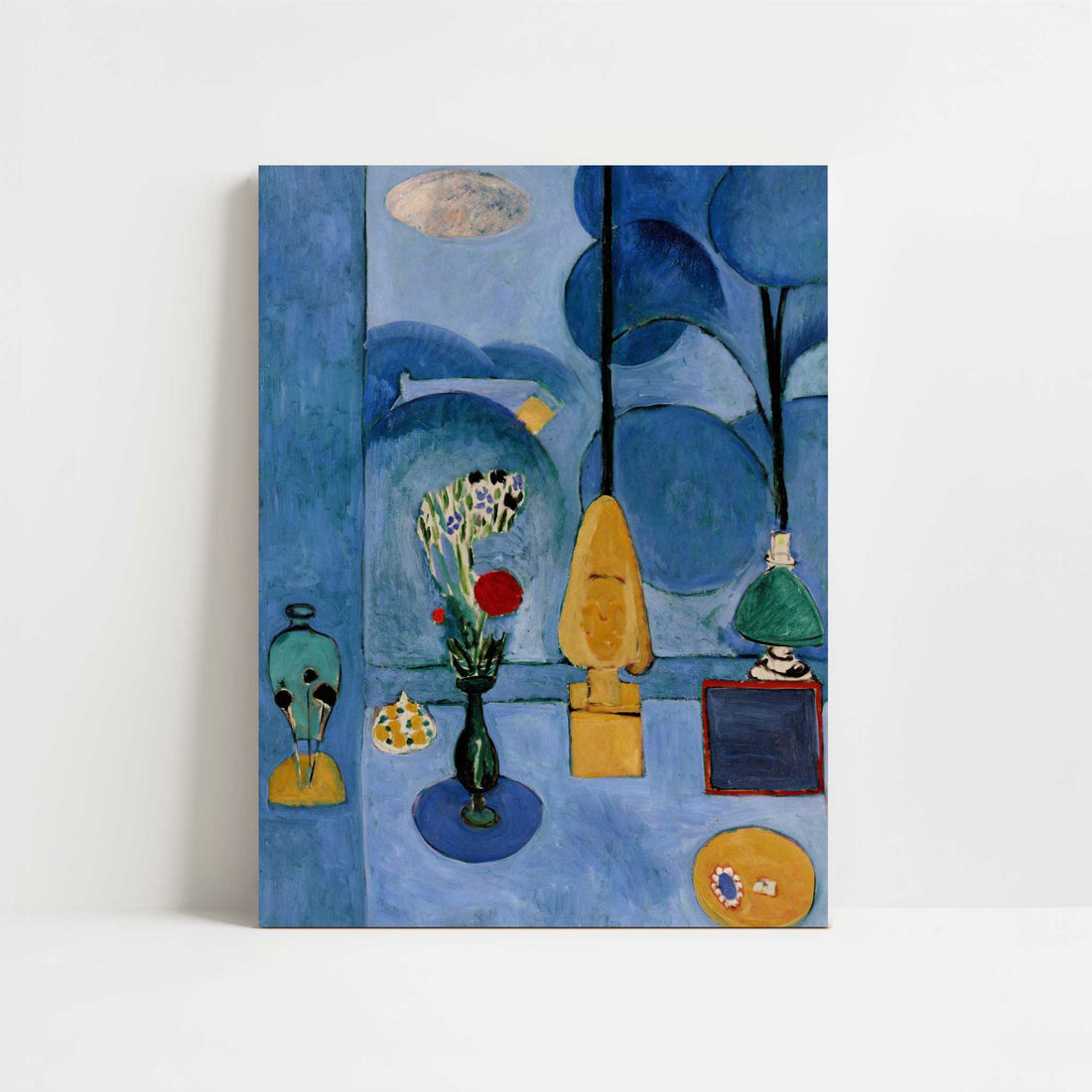 The Blue Window (1913) by Henri Matisse – Art Print - Unframed art print